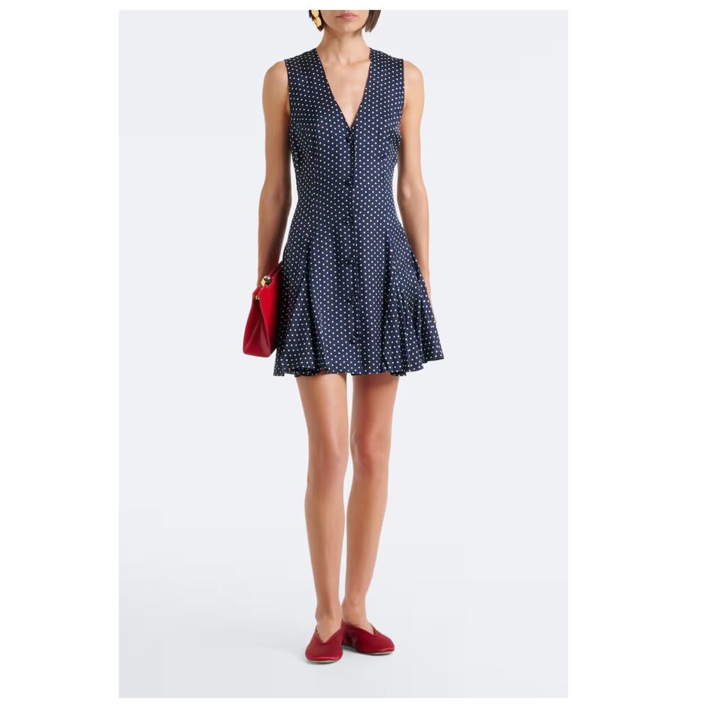 new DÔEN Aubrey Silk Blend Minidress Size XS